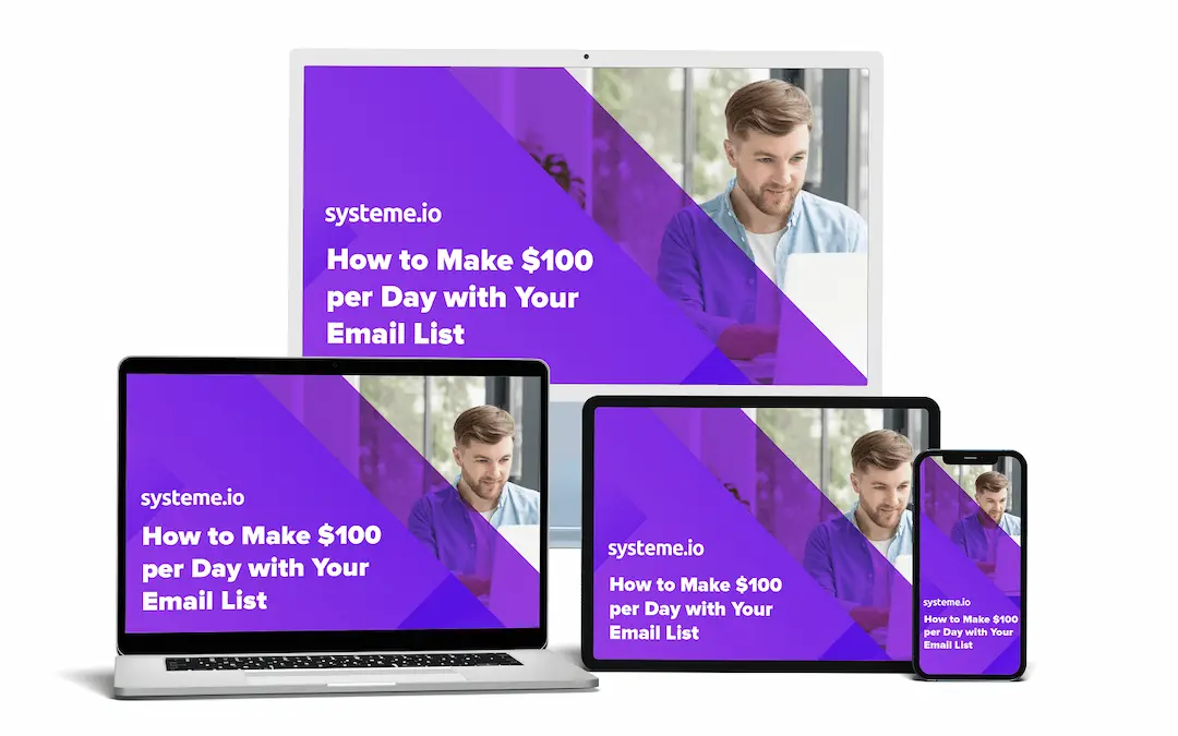 How to make $100 with email list course.