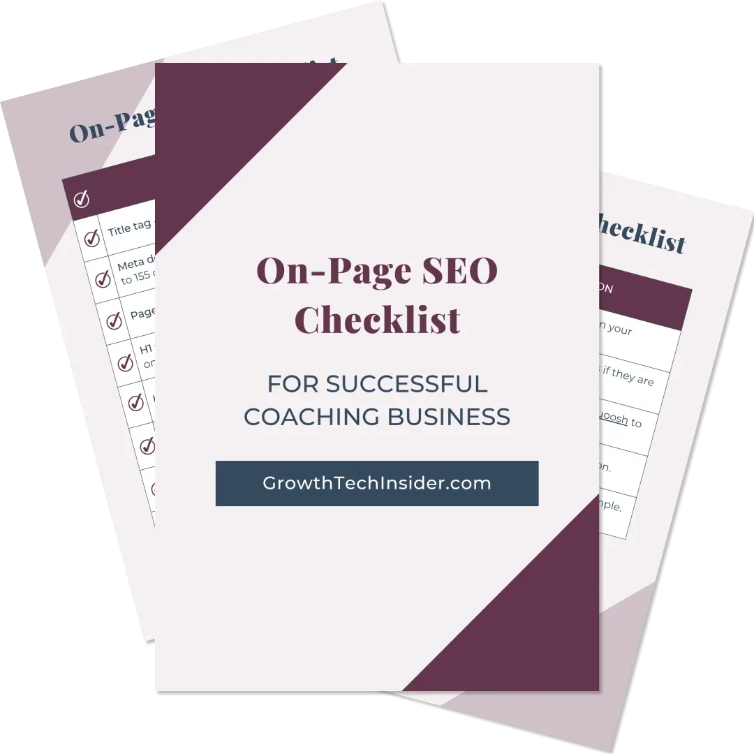 SEO tips for life coaches.